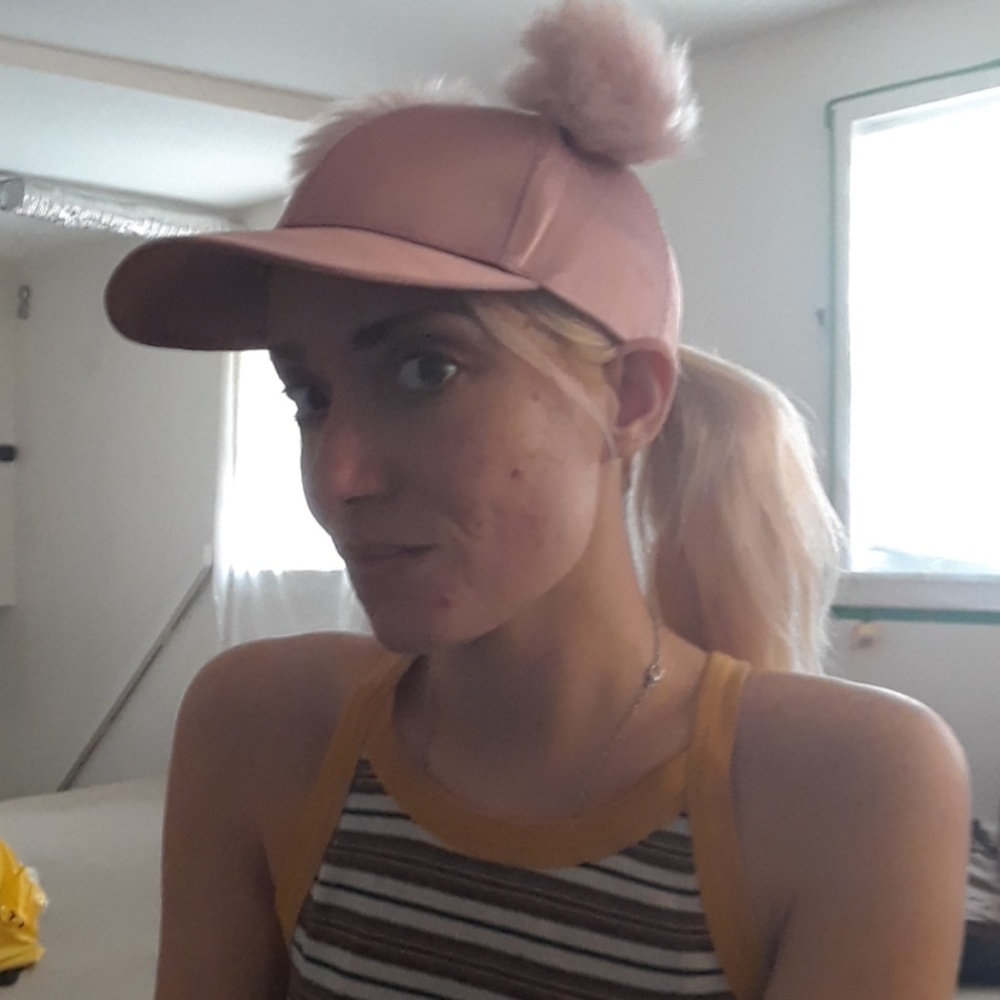 Puff ball ear cap